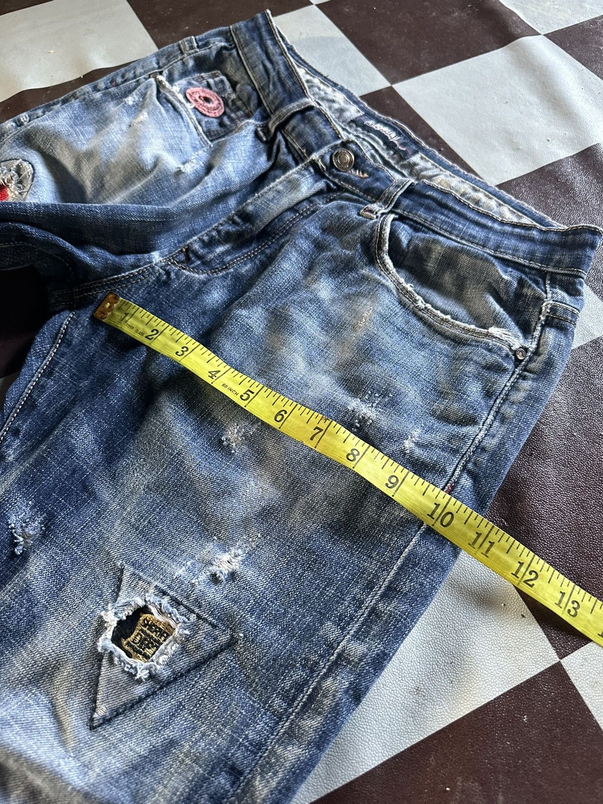 Japanese Brand Dong li niu denim jeans Size US 30 / EU 46 - 13 Thumbnail