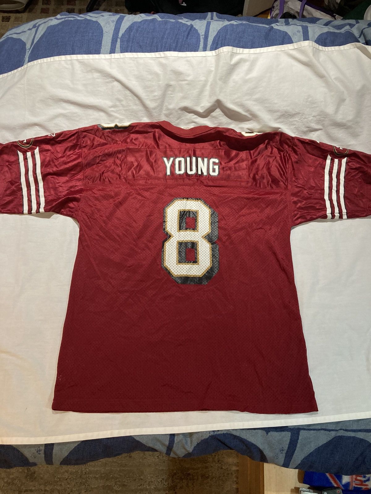 Starter 1998 Steve Young Starter San Francisco 49ers Jersey Size US XL / EU 56 / 4 - 1 Thumbnail