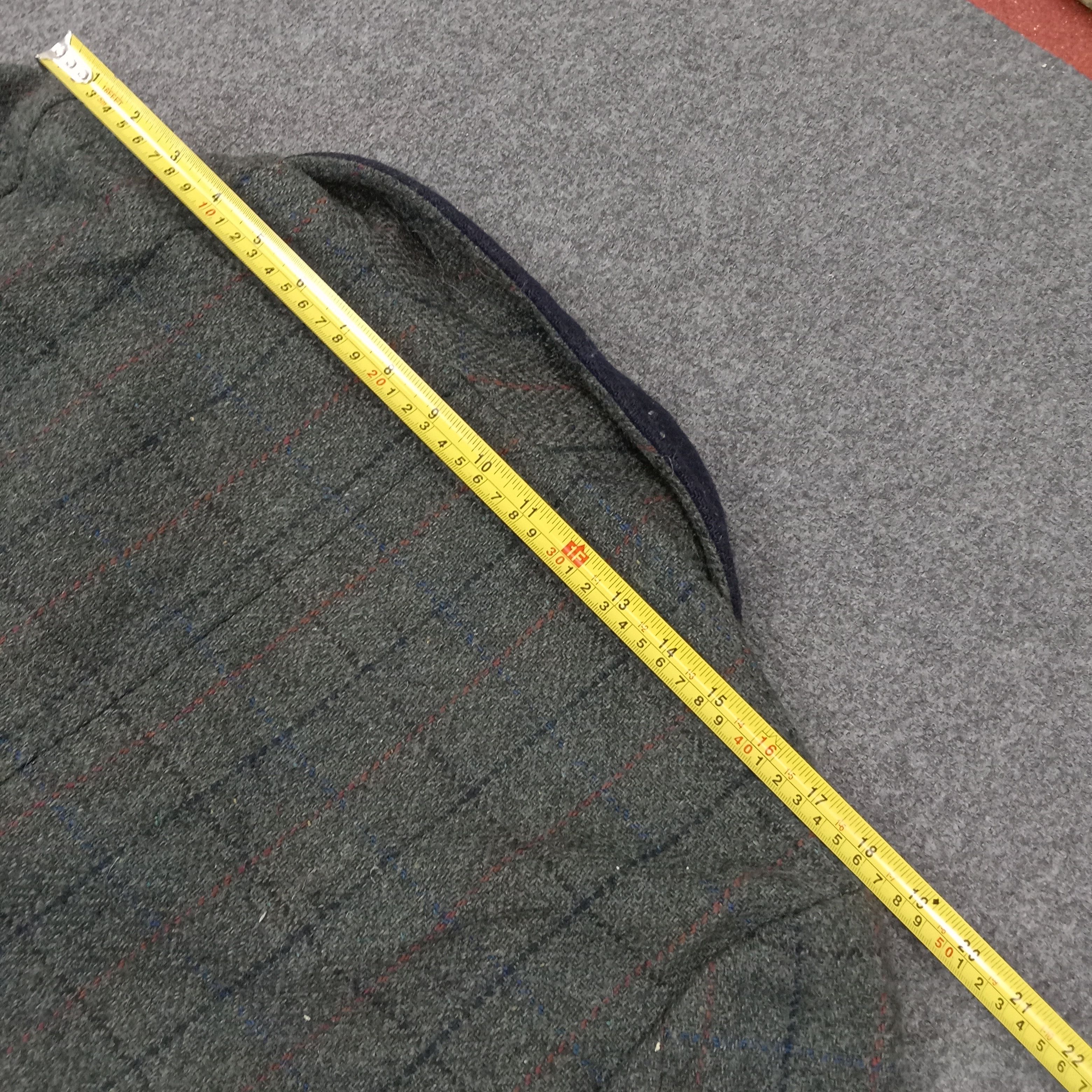 Harris Tweed Harris Tweed Designer Brand Trench Coat Jacket C254N6 Size US M / EU 48-50 / 2 - 8 Thumbnail