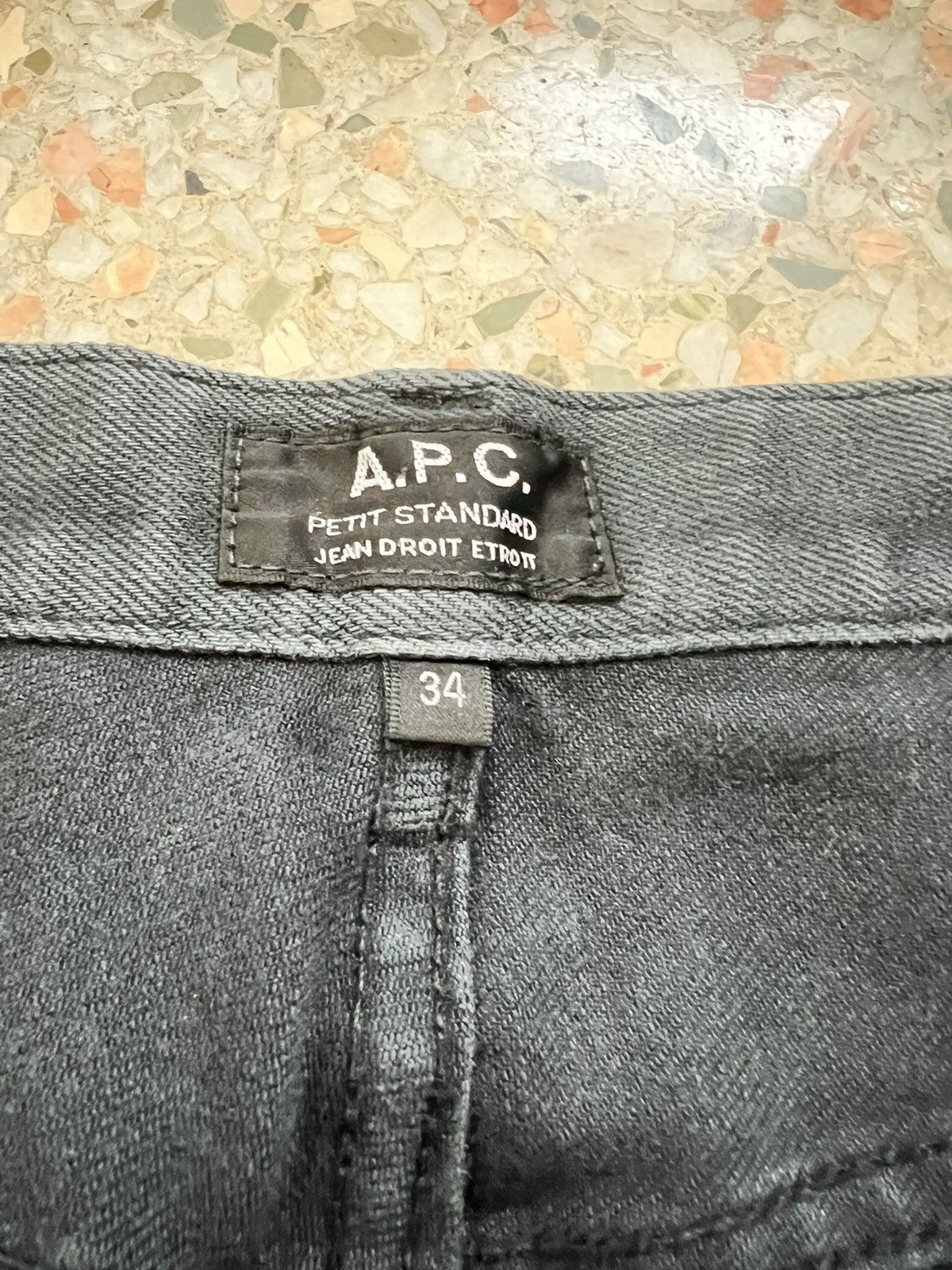 A.P.C. APC Black Super Worn Petit Standard Size US 34 / EU 50 - 5 Thumbnail