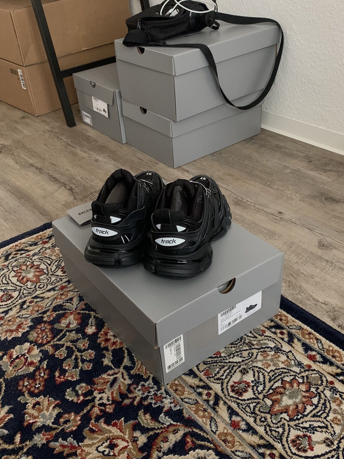 Balenciaga Balenciaga tracks black Size US 7 / IT 37 - 4 Thumbnail