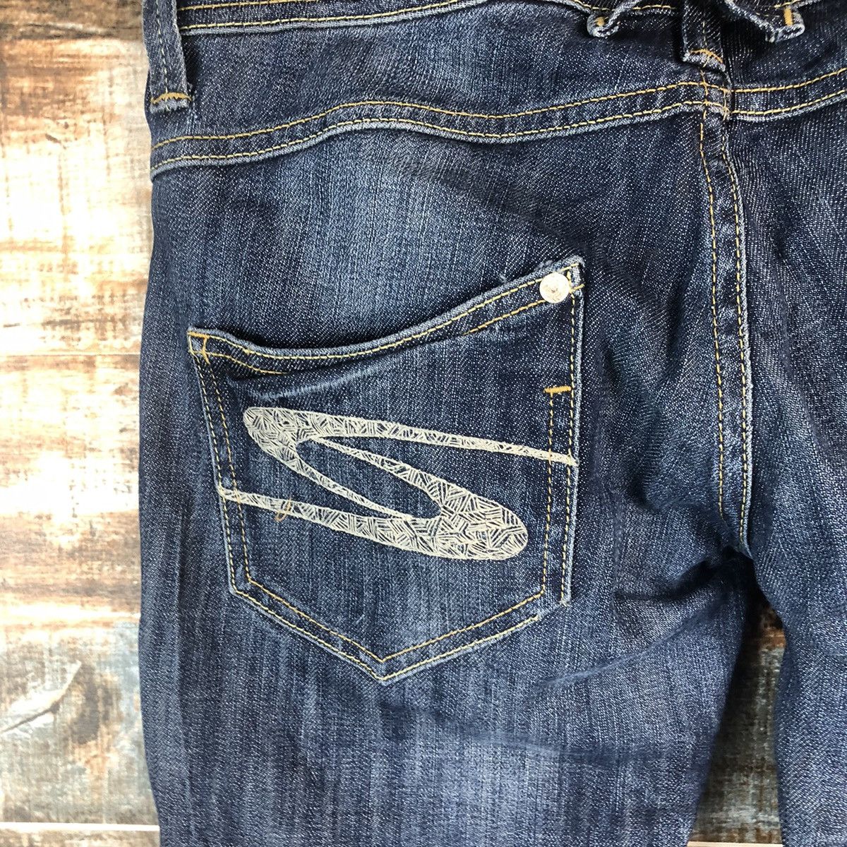 Japanese Brand TRF Denim Distressed Denim Pants #A2113 Size 28" / US 6 / IT 42 - 20 Thumbnail