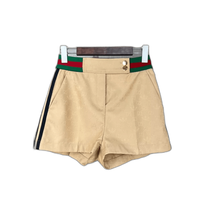 Gucci Gucci Three Leaves Printed Casual Shorts Size 38" / US 16 / IT 52 - 1 Thumbnail