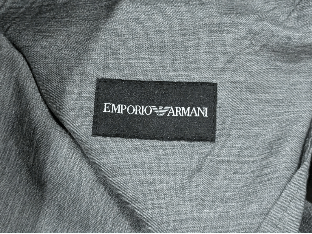 Emporio Armani Emporio Armani Tapered Suit Pants Trousers Tan 54 US 38 Size US 38 / EU 54 - 6 Thumbnail