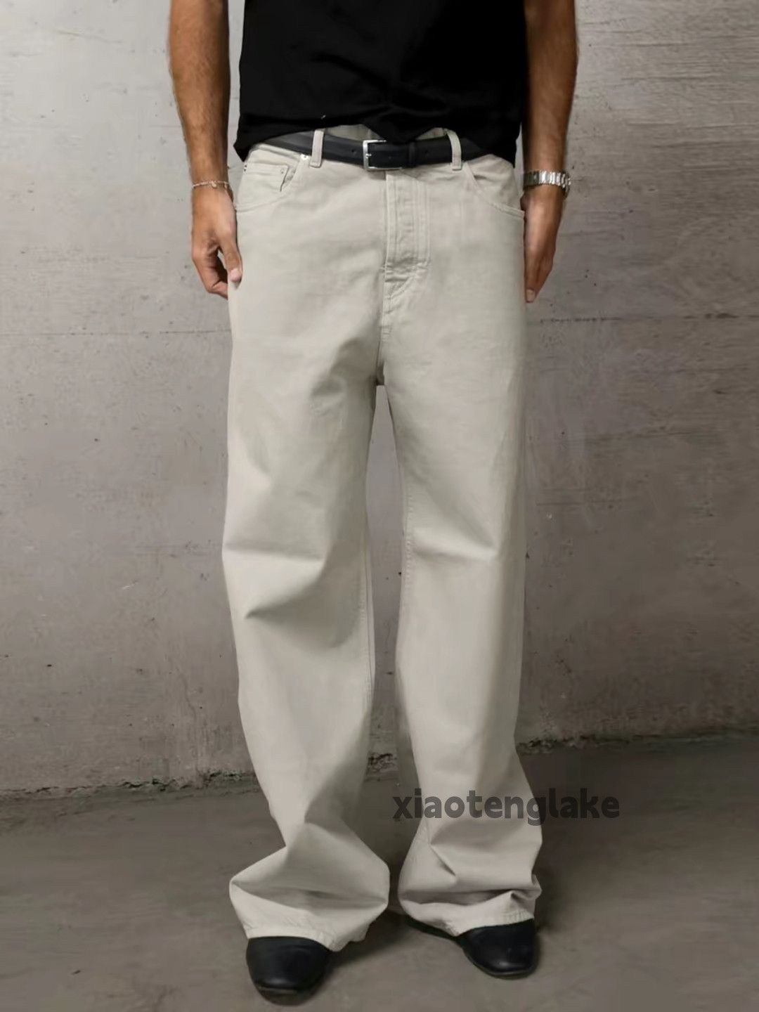 Jean xtl vintage wide Leg flared cleanfit yuppie y2k jeans Size US 30 / EU 46 - 1 Thumbnail