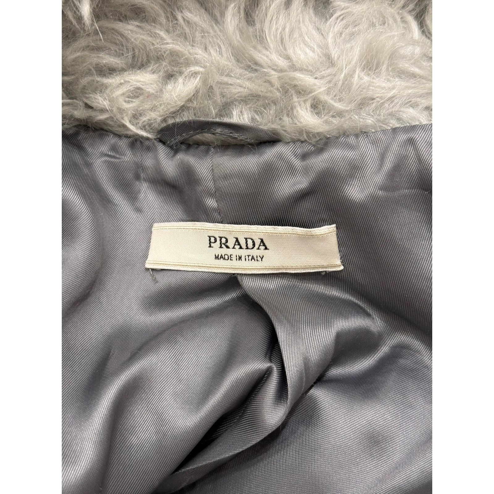 Prada A/W2007 Prada runway faux fur mohair coat Size S / US 4 / IT 40 - 12 Thumbnail