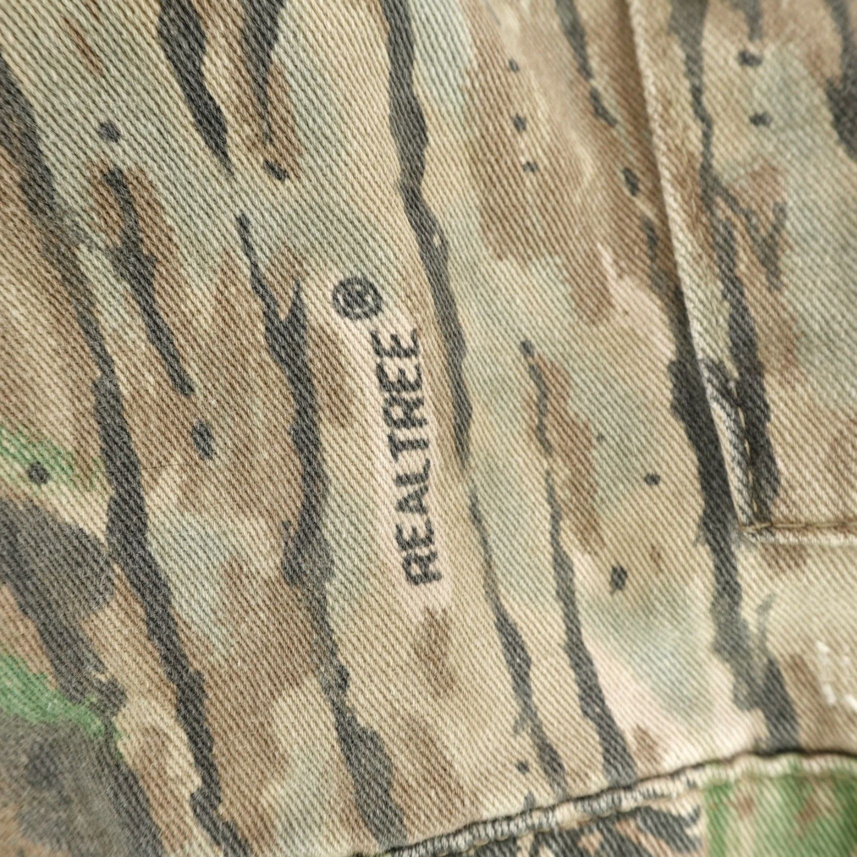 Realtree VINTAGE Rattlers Brand Cargo Pants Mens XL Green Camouflage Realtree Hunting USA Size US 36 / EU 52 - 4 Thumbnail
