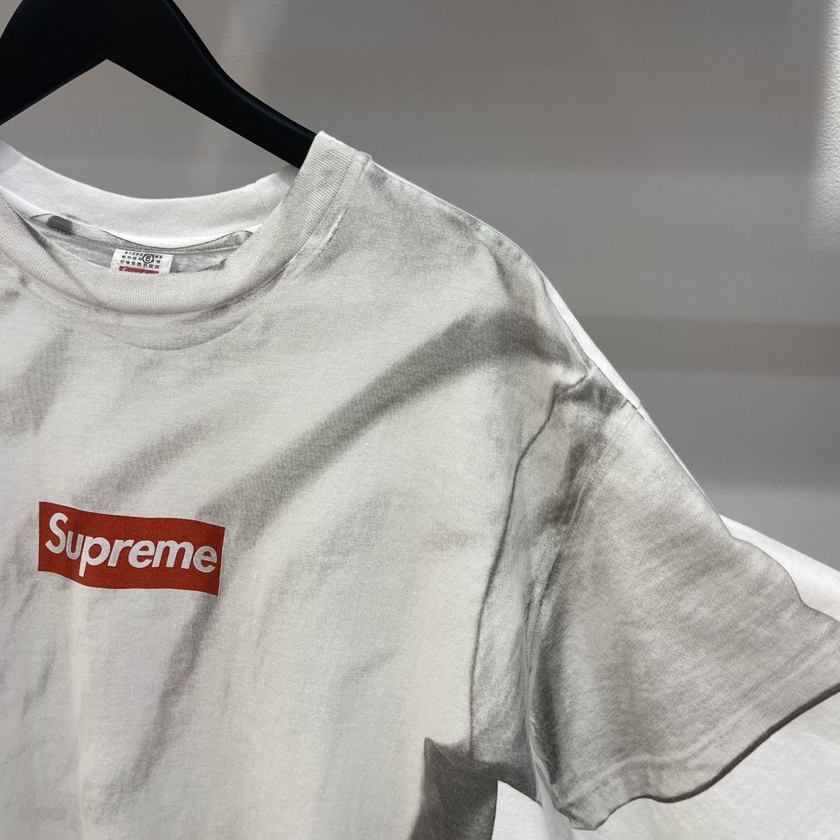 Maison Margiela × Supreme Supreme MM6 Maison Margiela Box Logo Tee