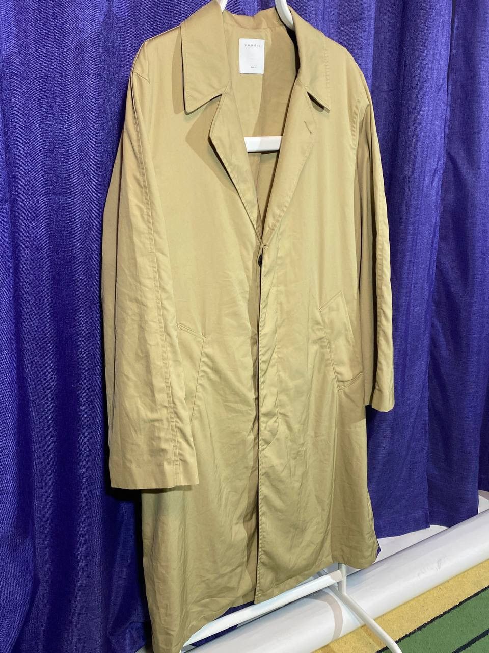 Sandro Sandro Paris Men Trench Coat Jacket Size US L / EU 52-54 / 3 - 5 Thumbnail