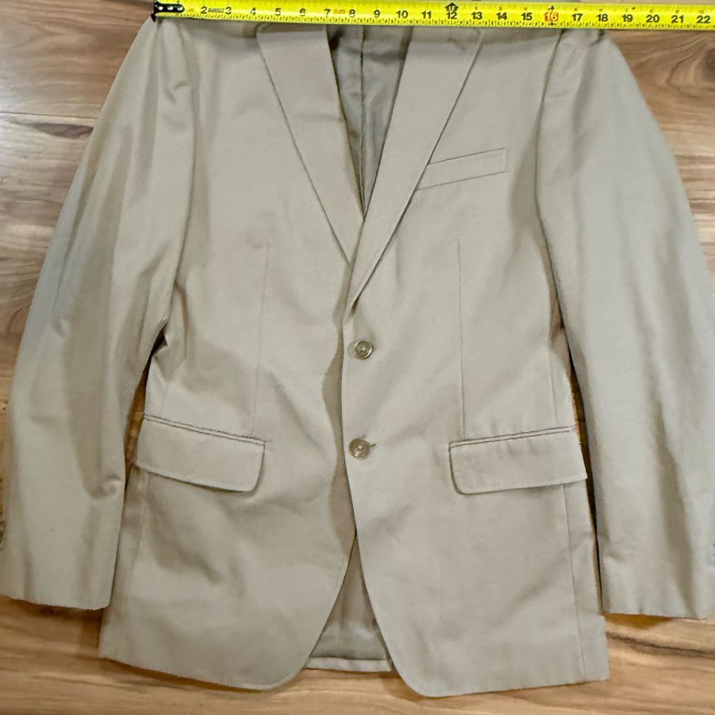 Banana Republic Banana Republic Men’s 38R Tan Modern Fit Blazer Size 38R - 7 Thumbnail