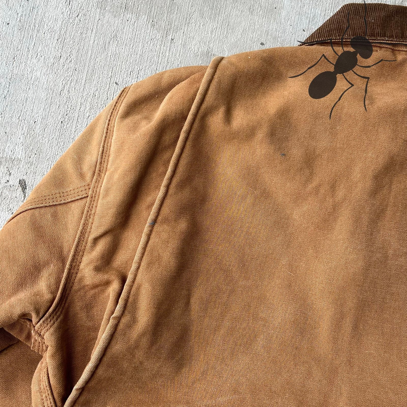 Carhartt × Vintage Vintage Carhartt brown Detroit work wear jacket Size US L / EU 52-54 / 3 - 12 Thumbnail
