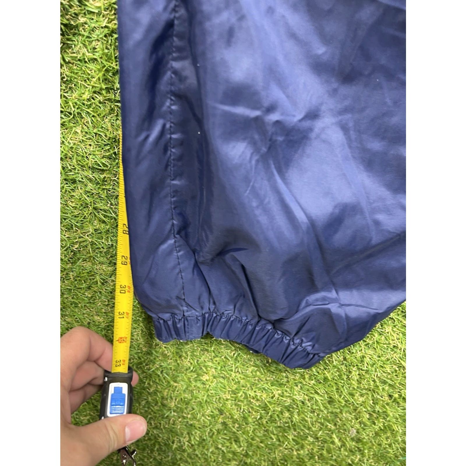 Adidas VINTAGE adidas Track Pants Mens XL 3 Striped Windbreaker Sweatpants Blue Size US 36 / EU 52 - 7 Thumbnail