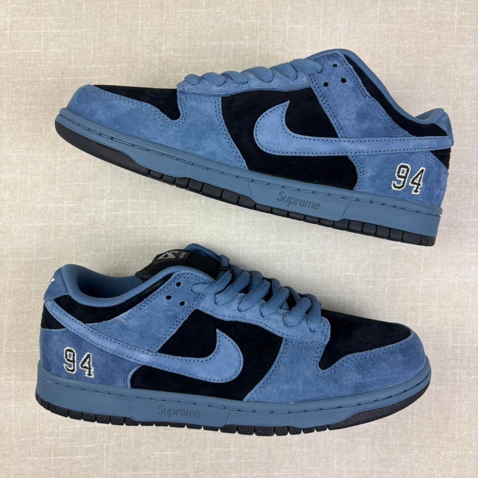 Nike 😶‍🌫️ 2025 Nike x Supreme Dunk Low “94 Ocean Fog” 11M Size US 11 / EU 44 - 2 Thumbnail