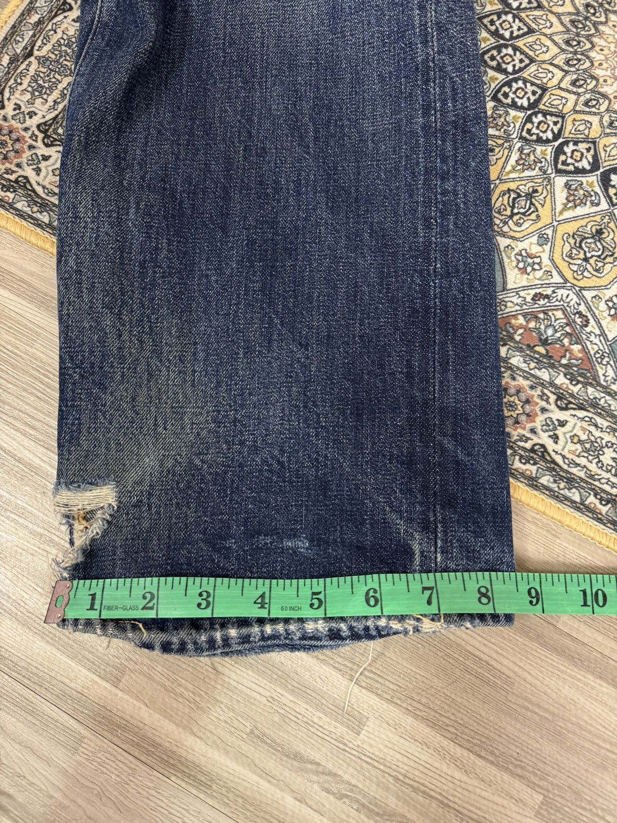 Freewheelers Vintage "Vanishing West" 601XX 1951 Selvedge Denim Size US 30 / EU 46 - 19 Thumbnail