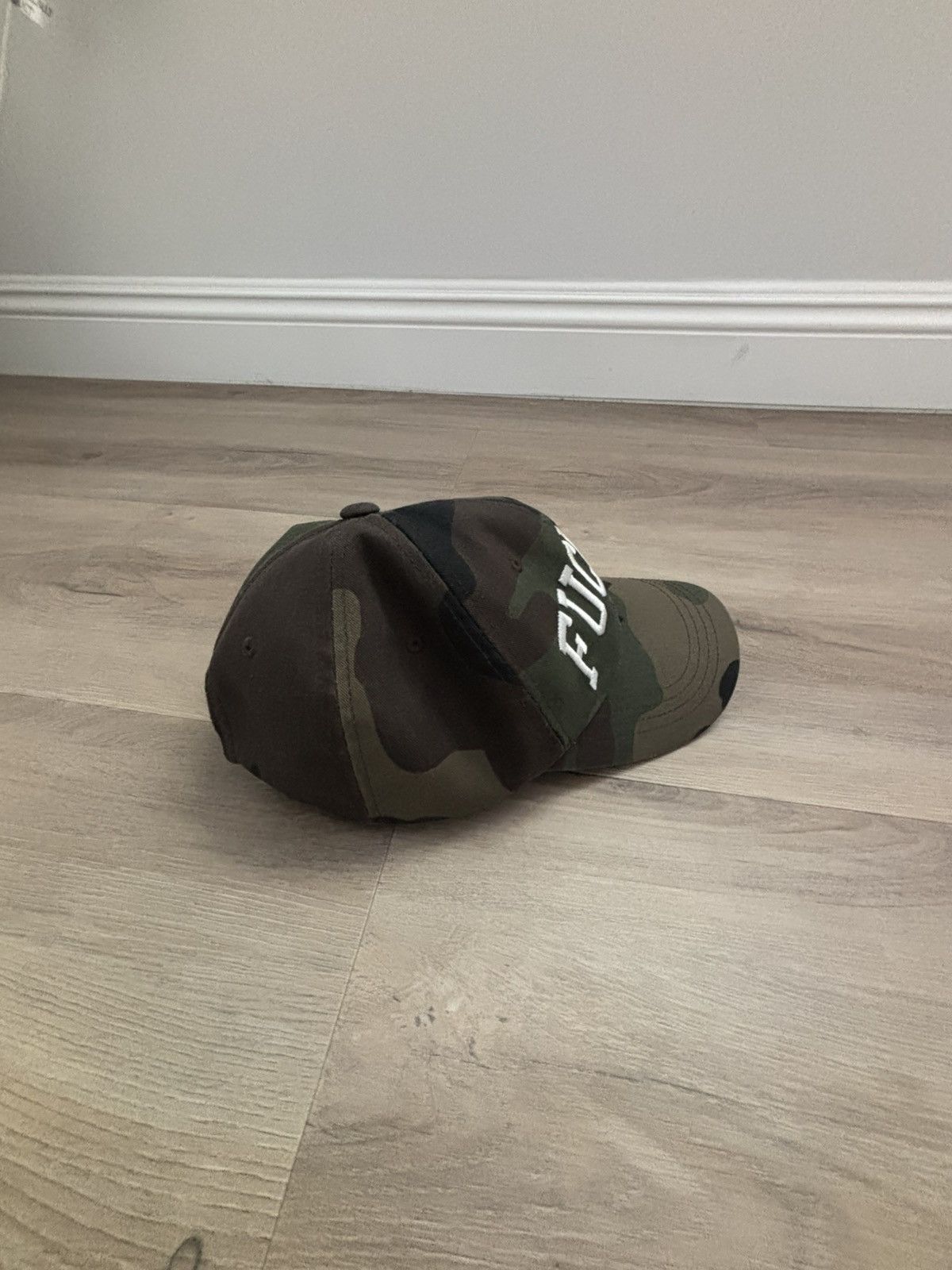 Huf HUF “FUCK IT” CAMO HAT Size ONE SIZE - 3 Thumbnail