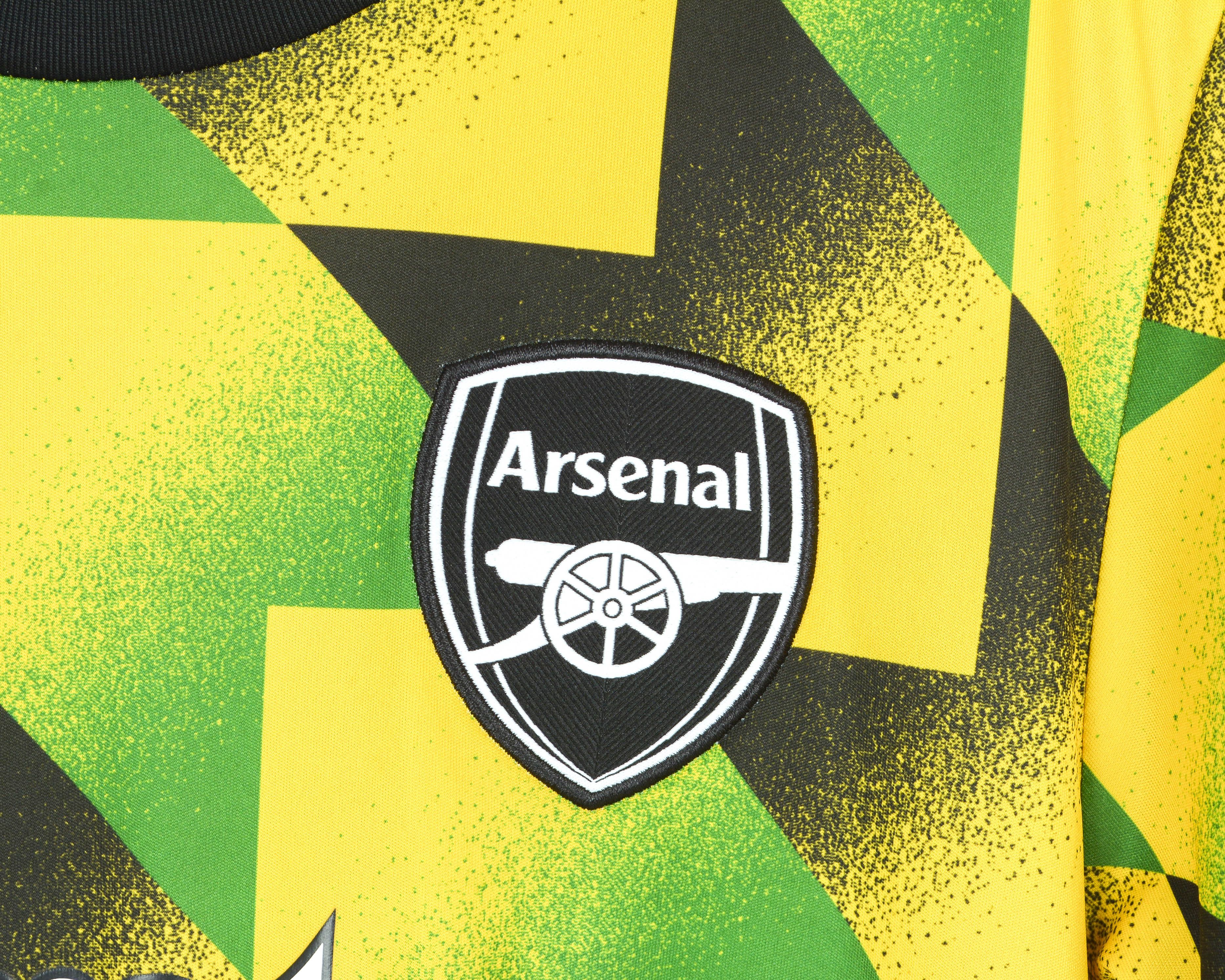 Adidas London Arsenal Jamaica S Football Pre-Match Jersey 2022 2023 Size US S / EU 44-46 / 1 - 3 Thumbnail