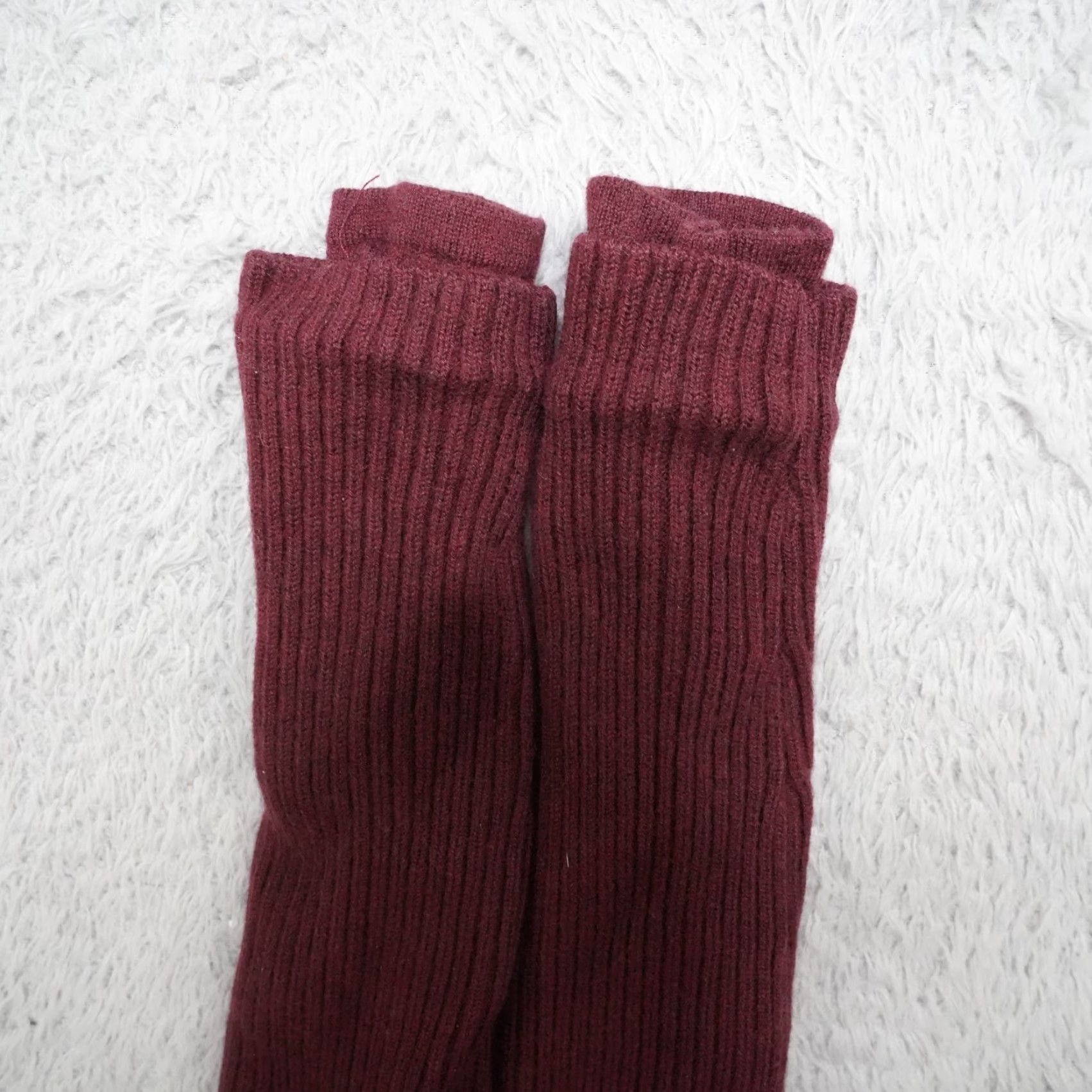 Athleta Athleta Merino Wool Sweater Womens M Red Crew Roll Cuff Thumb Holes Sweatshirt Pullover Cardigan Holiday Casual Activewear Winter Fall Spring Size M / US 6-8 / IT 42-44 - 3 Thumbnail