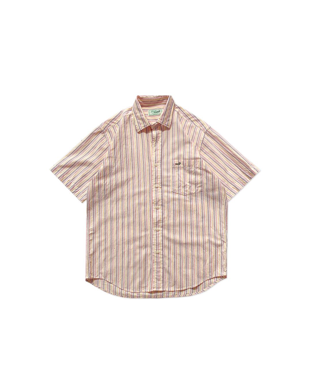 Other Boxy Shirt - Crocodile Pink Purple Yellow Square Pattern Size L / US 10 / IT 46 - 1 Thumbnail
