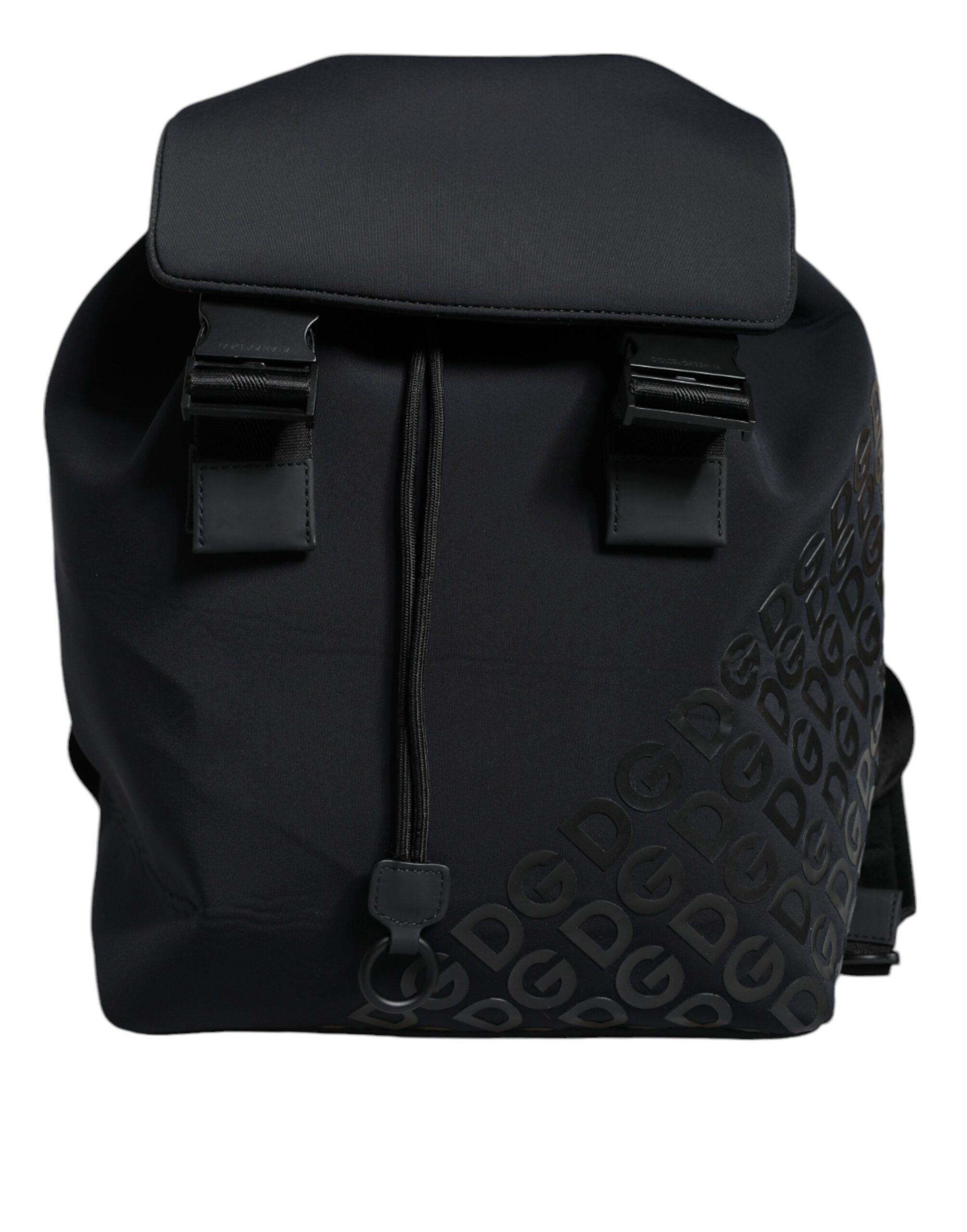 Dolce & Gabbana Black DG Mania Neoprene Travel Back Pack Women's Bag Size ONE SIZE - 1 Thumbnail