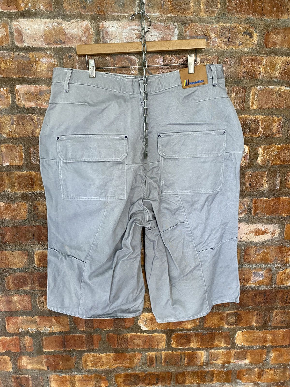 JNCO 1990s PNB Nation Patchwork short or 3/4 Pants Size US 38 / EU 54 - 8 Thumbnail