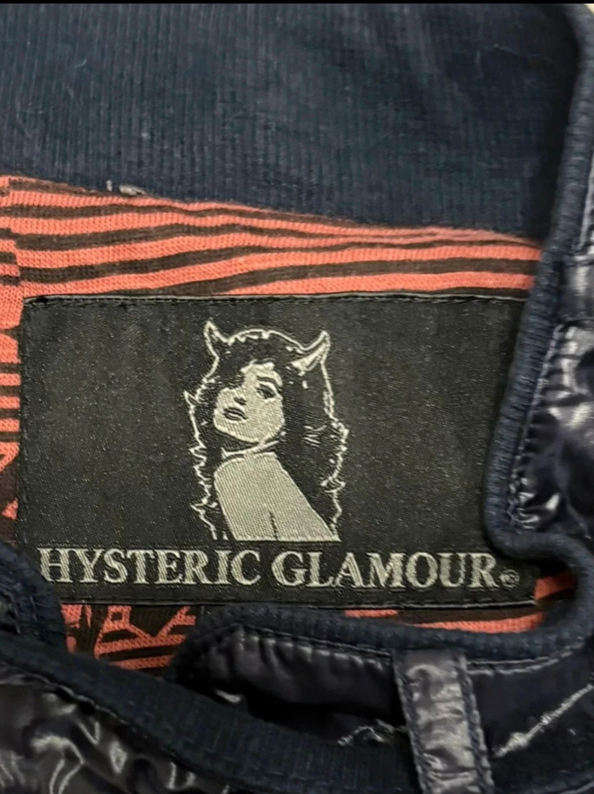 Hysteric Glamour Hysteric Glamour navy nylon windbreaker jacket Size US M / EU 48-50 / 2 - 5 Thumbnail