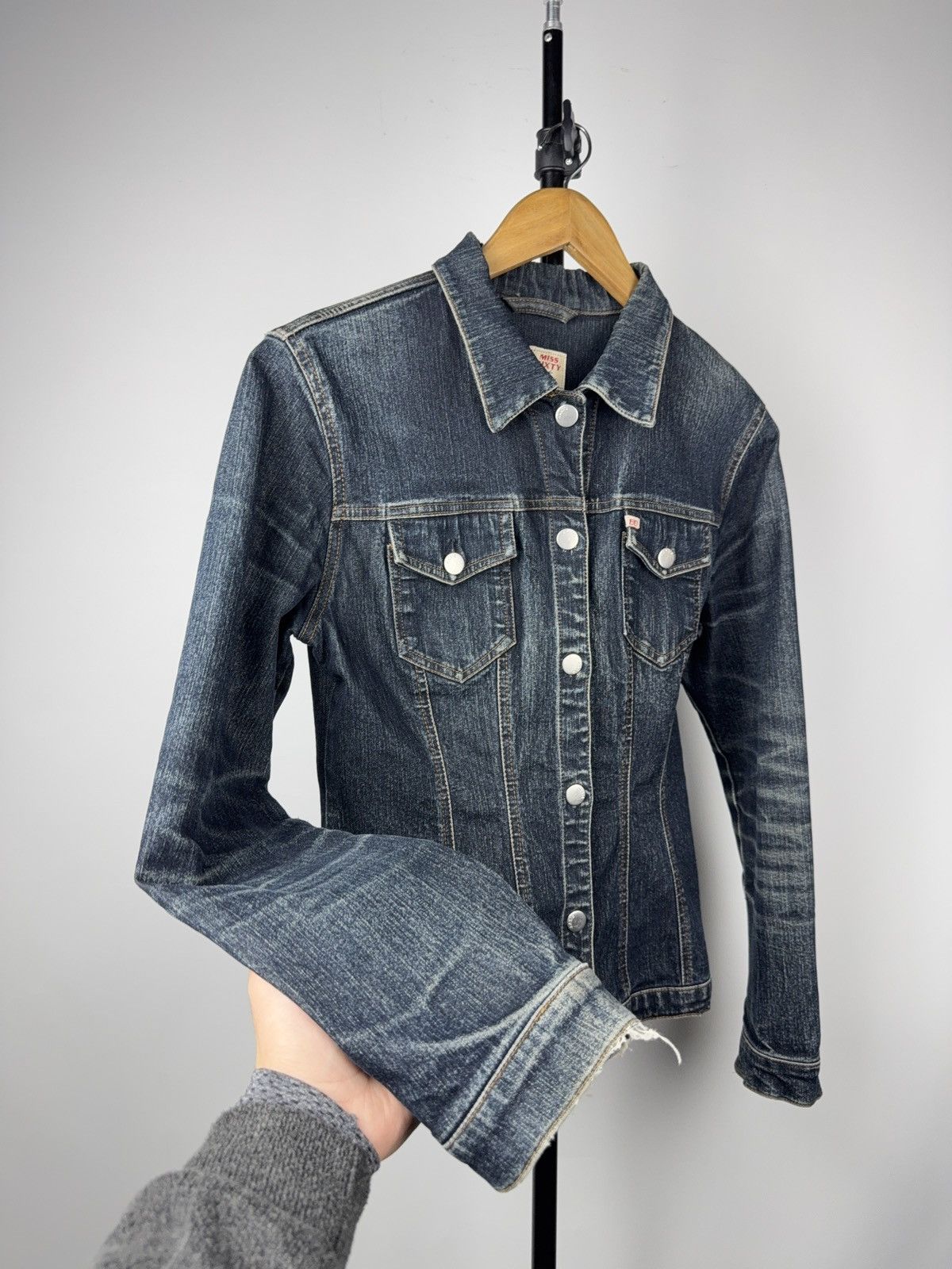 Miss Sixty Vintage 90s retro y2k Miss Sixty Western Italy denim jacket Size M / US 6-8 / IT 42-44 - 7 Thumbnail