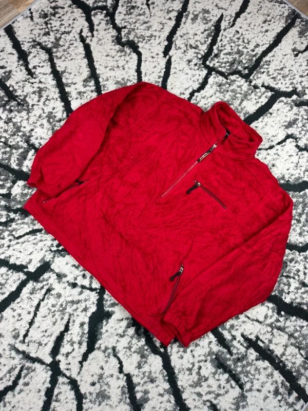 L.L. Bean Vintage fleece zip jacket LLBean red logo XL Size US XL / EU 56 / 4 - 2 Thumbnail