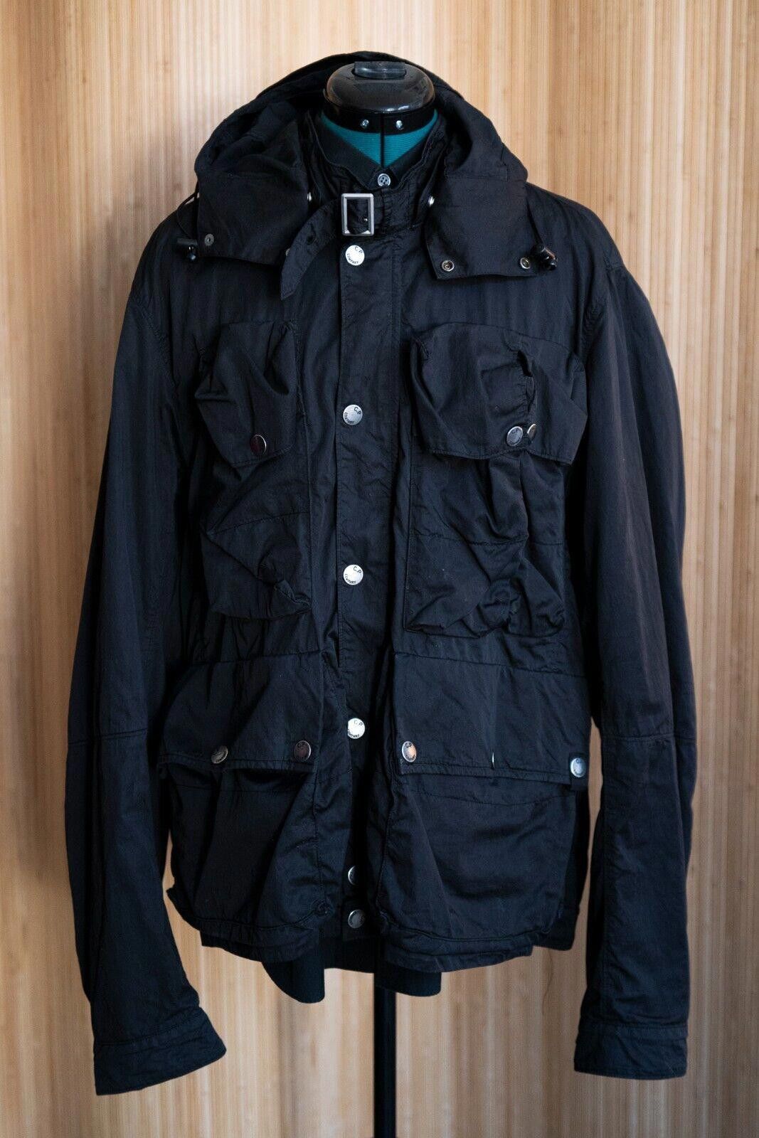 image of C P Company Black Miglia Jacket Sz. 2Xl, Men's