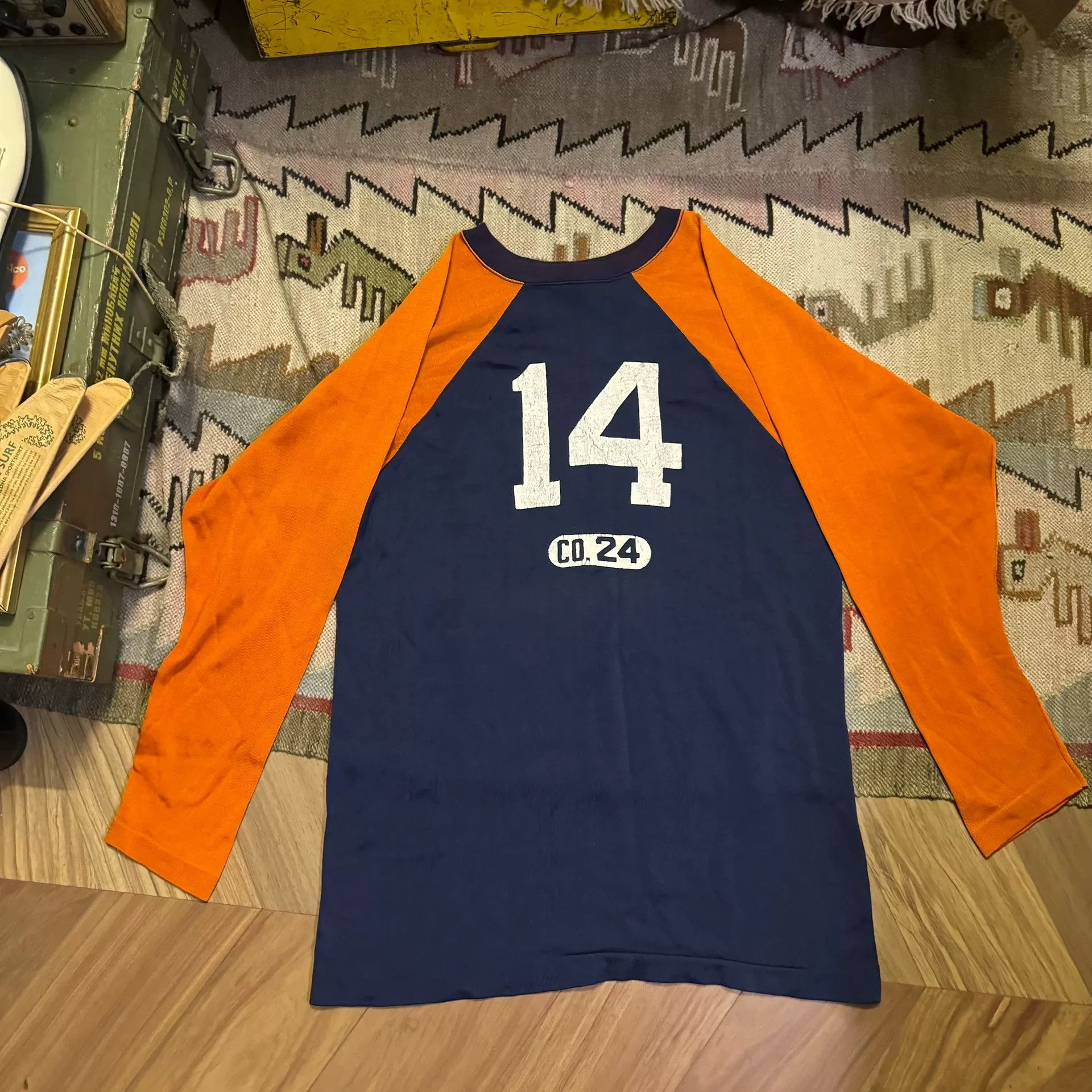 Champion Vintage 70s USNA Champion Raglan Tee Size US XS / EU 42 / 0 - 1 Thumbnail