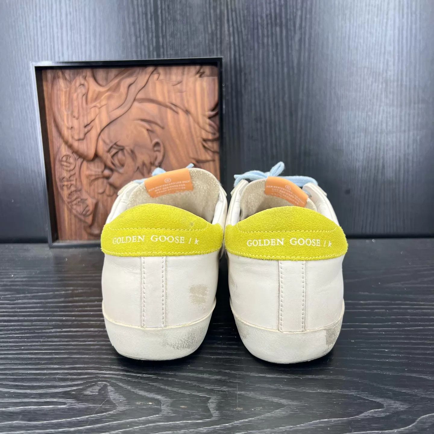 Golden Goose Golden Goose Blue Pink Superstar 40 Like New w/ Box Size US 7 / EU 40 - 2 Thumbnail