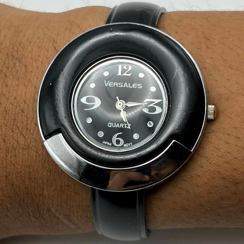 Other Silver & Black Versales Watch Size ONE SIZE - 1 Thumbnail