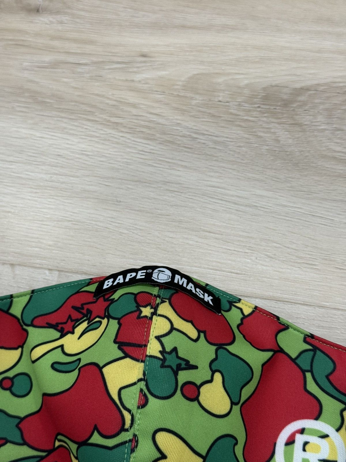 Bape Bape Psyche Camo Face Mask Size ONE SIZE - 5 Thumbnail
