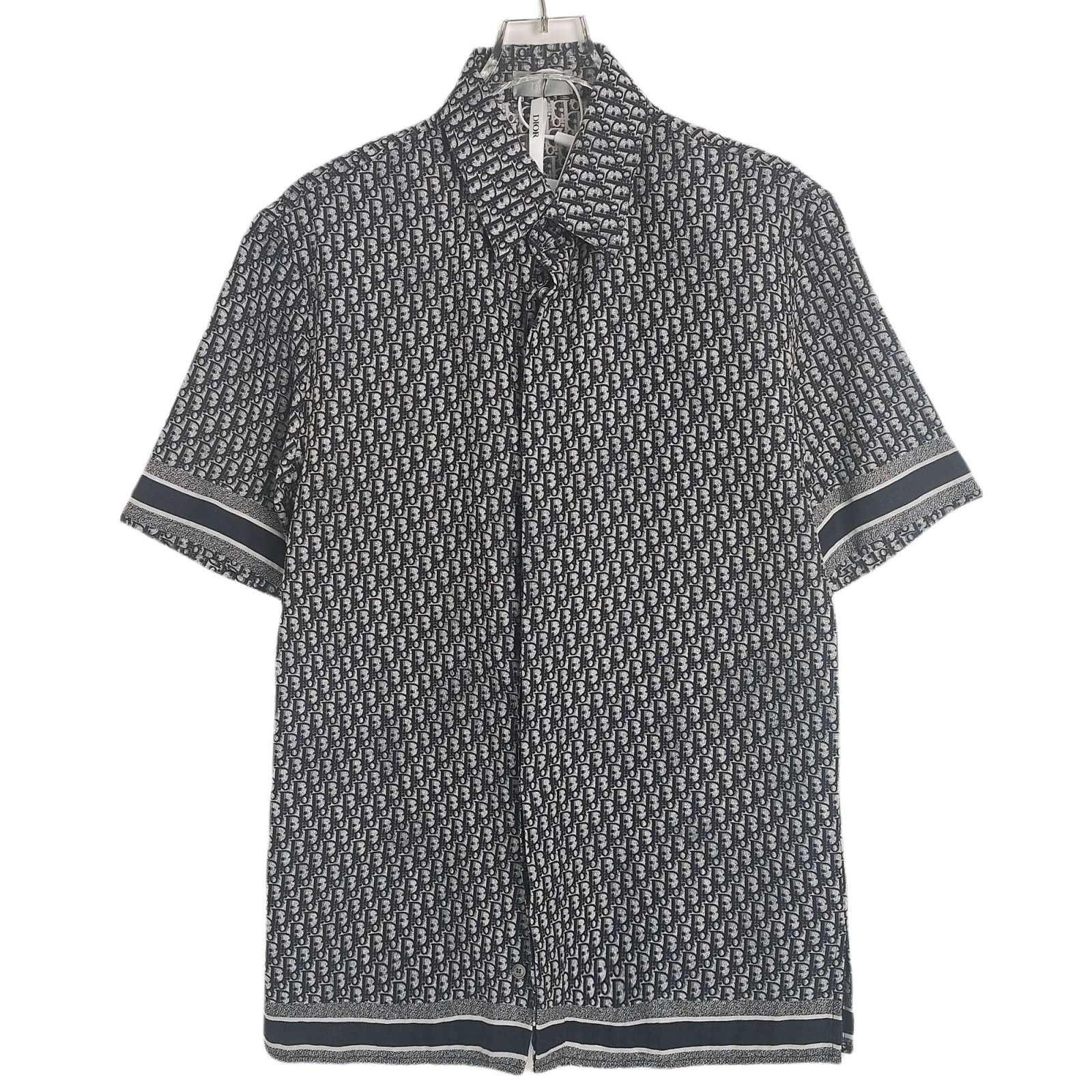 Dior Dior Oblique Monogram Shirt Size S Size US S / EU 44-46 / 1 - 1 Thumbnail