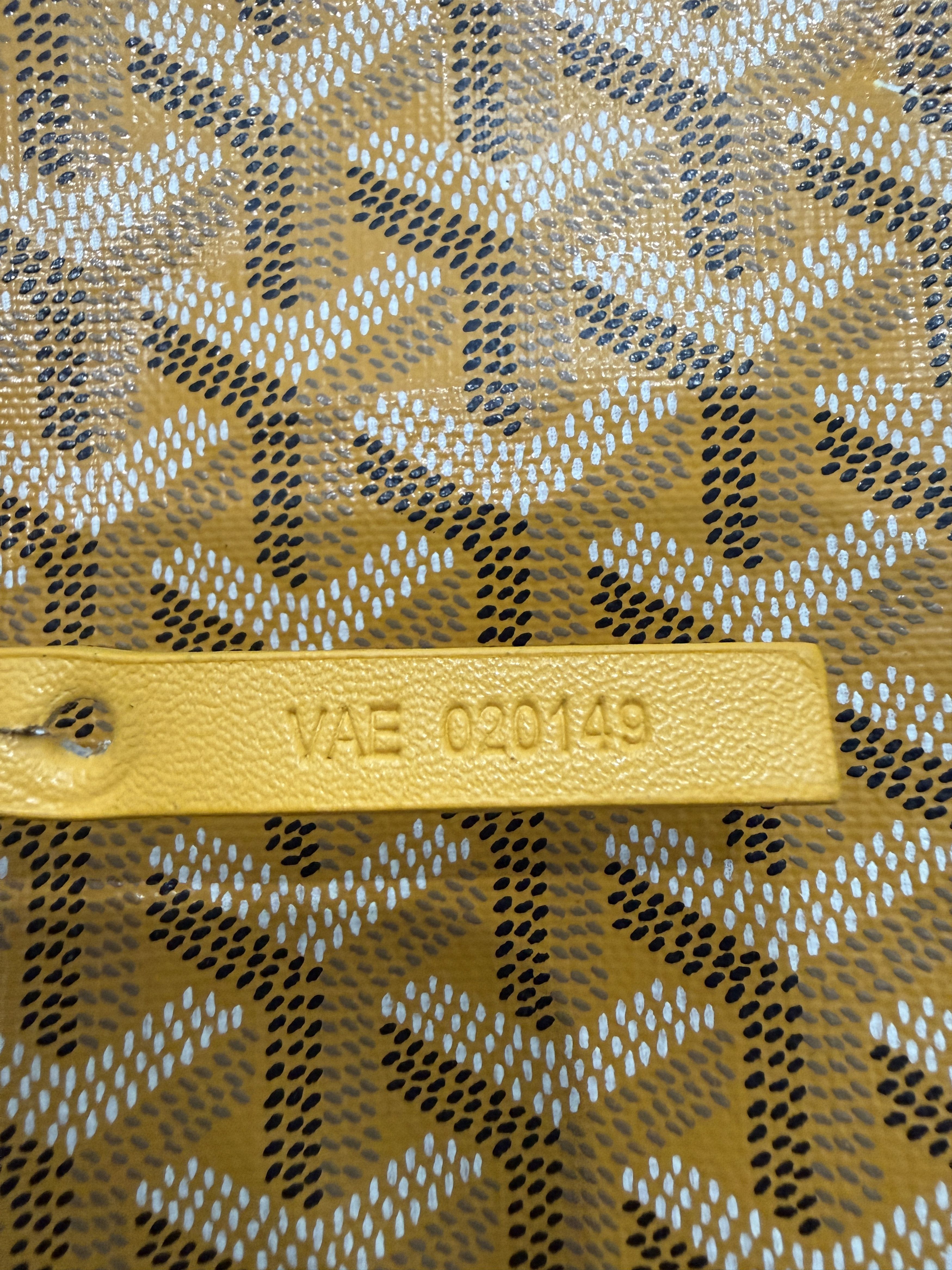 Other Large Yellow Open Patterned Tote Bag w/ Pouch Size ONE SIZE - 9 Thumbnail