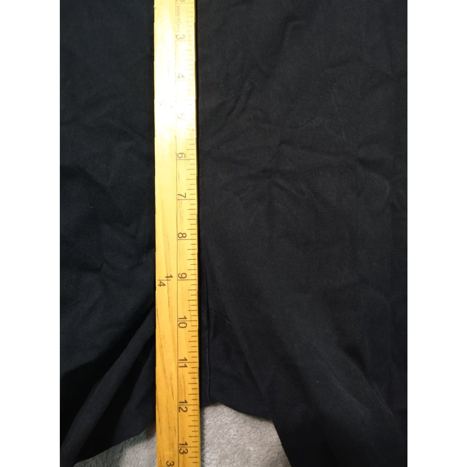 Eileen Fisher Eileen Fisher Pants Womens Large Petite Black Organic Cotton Tapered Crop Leg Size 36" / US 14 / IT 50 - 4 Thumbnail