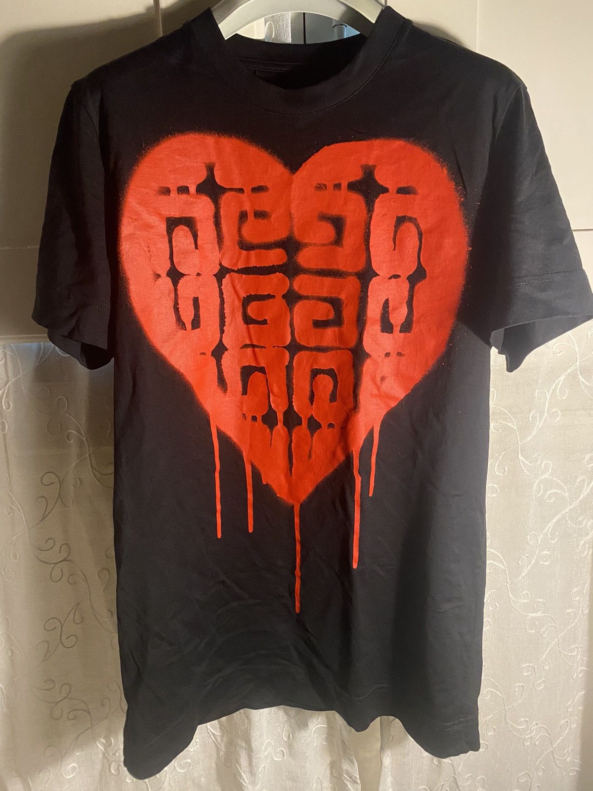 Chito × Givenchy Givenchy x Chito SS22 Heart T-Shirt Size US XS / EU 42 / 0 - 1 Thumbnail