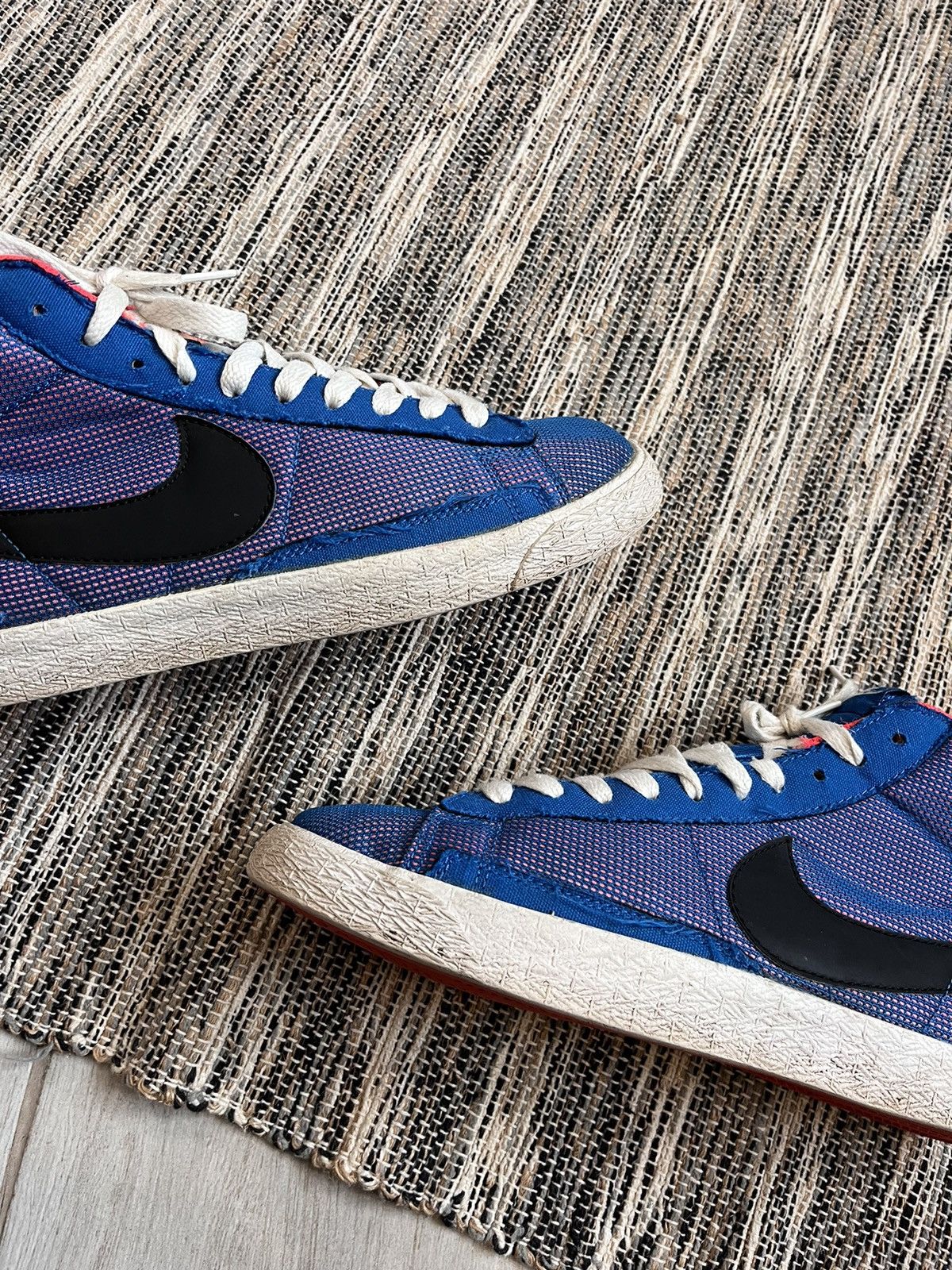 Nike × Vintage Vintage Nike Blazer Mid sneakers sk8 hype rare Size US 7 / IT 37 - 6 Thumbnail