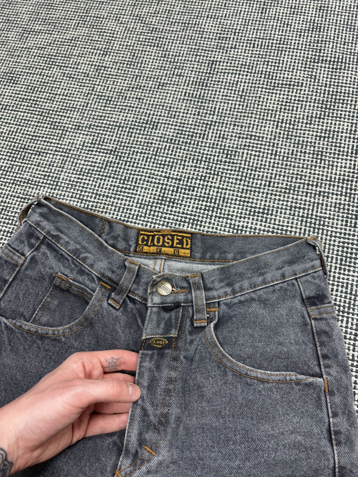 Marithe + Francois Girbaud 80s vintage MFG Marithe Francois Girbaud closed jeans Size 26" / US 2 / IT 38 - 3 Thumbnail