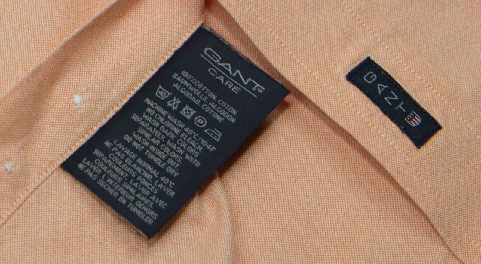 Gant -- MENS GANT SHIRT LONG SLEEVE COTTON SIZE L Size US L / EU 52-54 / 3 - 6 Thumbnail