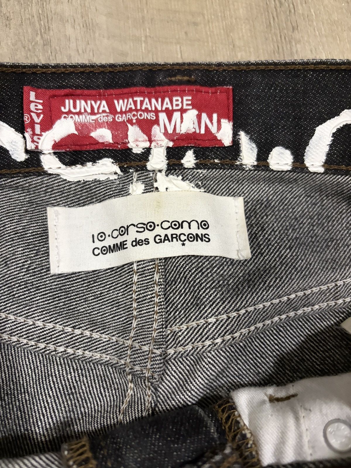 10 Corso Como × Comme des Garcons Comme des Garcons x Junya Watanabe 10 Corso Como Denim Size US 28 / EU 44 - 5 Thumbnail