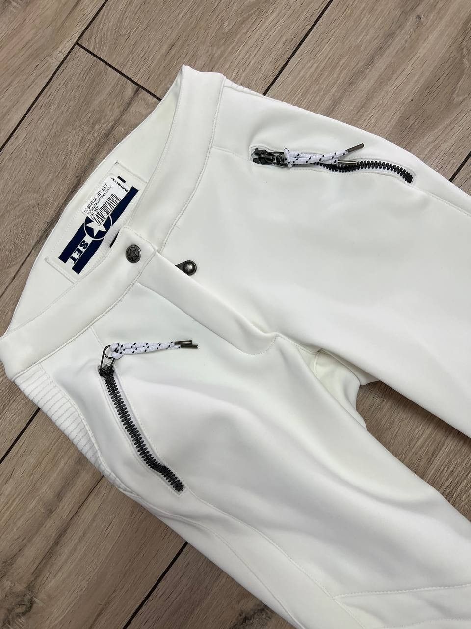 JET SET Women Jet Set Ski Snow Winter White Trousers size 1 / S / 36 Size 28" / US 6 / IT 42 - 4 Thumbnail