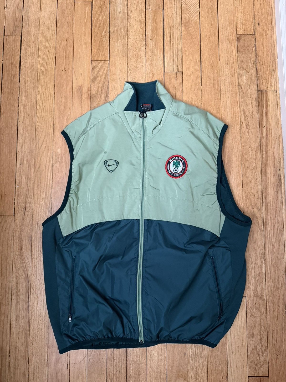 Nike Nike (Original T90 Line) Nigeria Football Association Vest Size US L / EU 52-54 / 3 - 1 Thumbnail