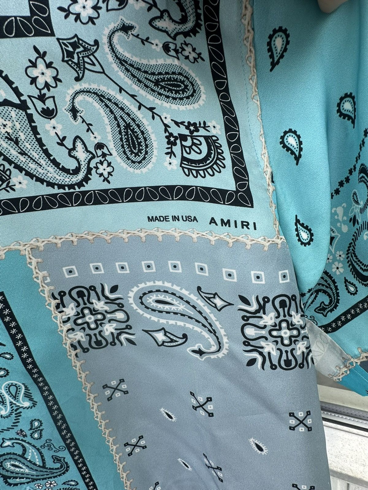 Amiri Bandana silk shirt Size US L / EU 52-54 / 3 - 7 Thumbnail