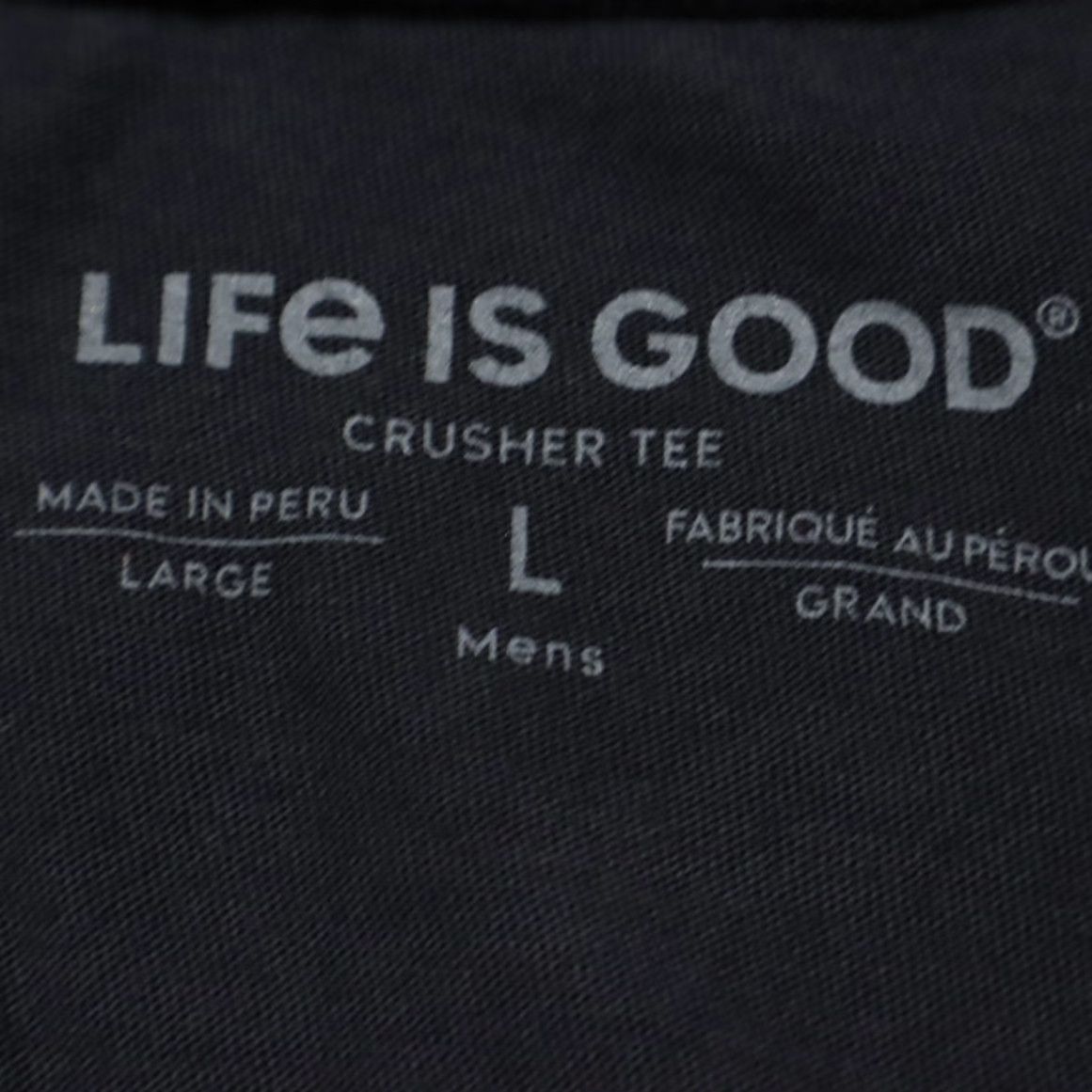 Life is Good Life is Good Dog Dad Navy Shirt Men L Size US L / EU 52-54 / 3 - 5 Thumbnail
