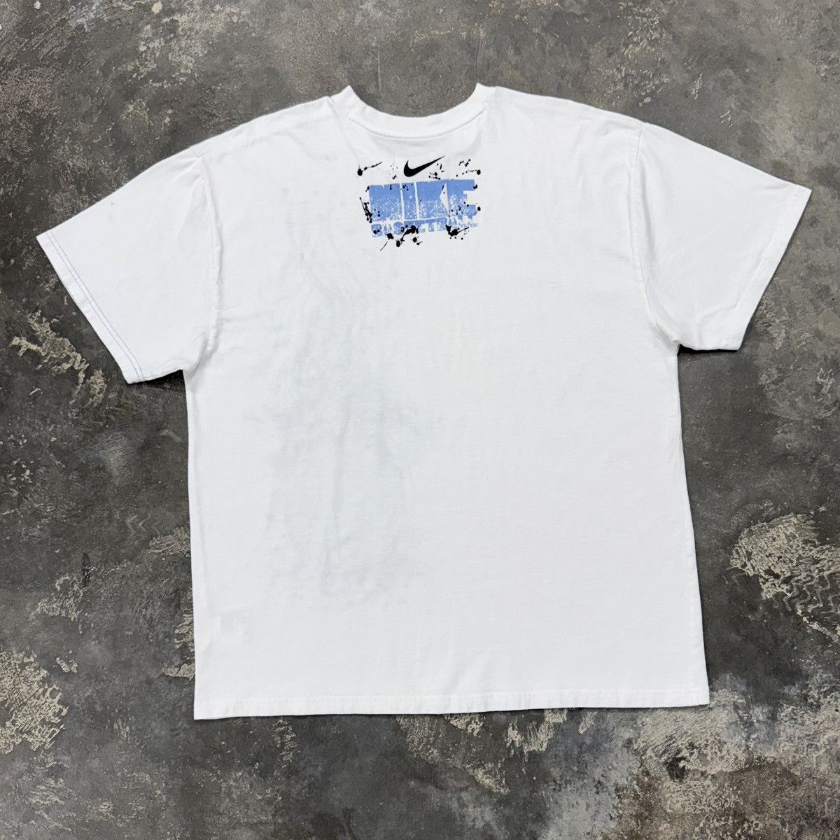 Nike Y2K Nike Basketball Graphic Tee Streetwear Flame Size US XL / EU 56 / 4 - 3 Thumbnail