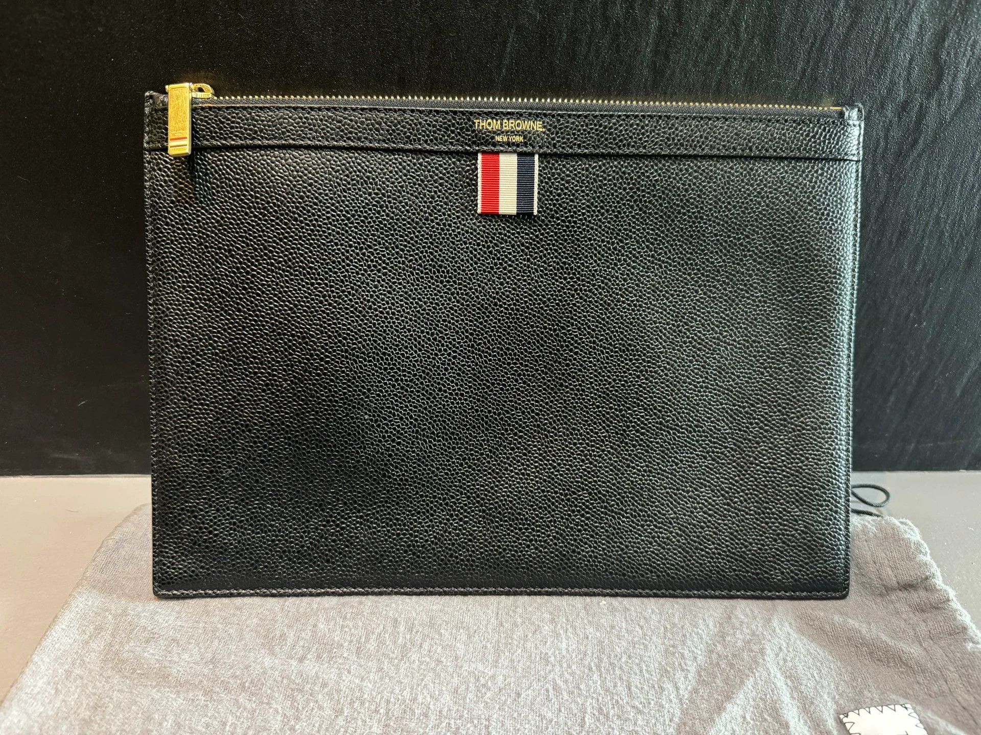Thom Browne Thom Browne Classic Medium Clutch 95 New Size ONE SIZE - 1 Thumbnail