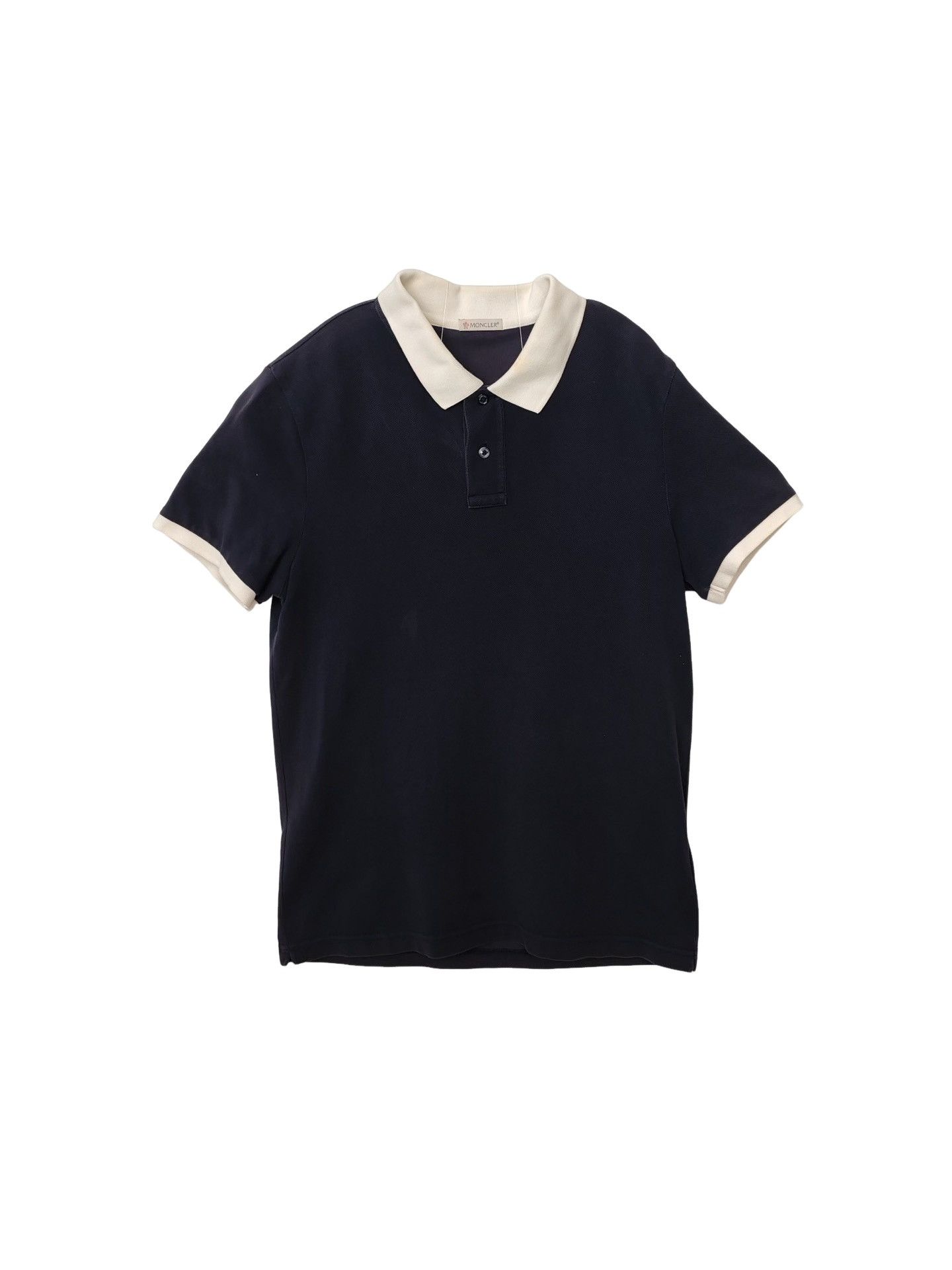 Moncler Moncler Logo Trim Polo Shirt Size M Size US M / EU 48-50 / 2 - 1 Thumbnail