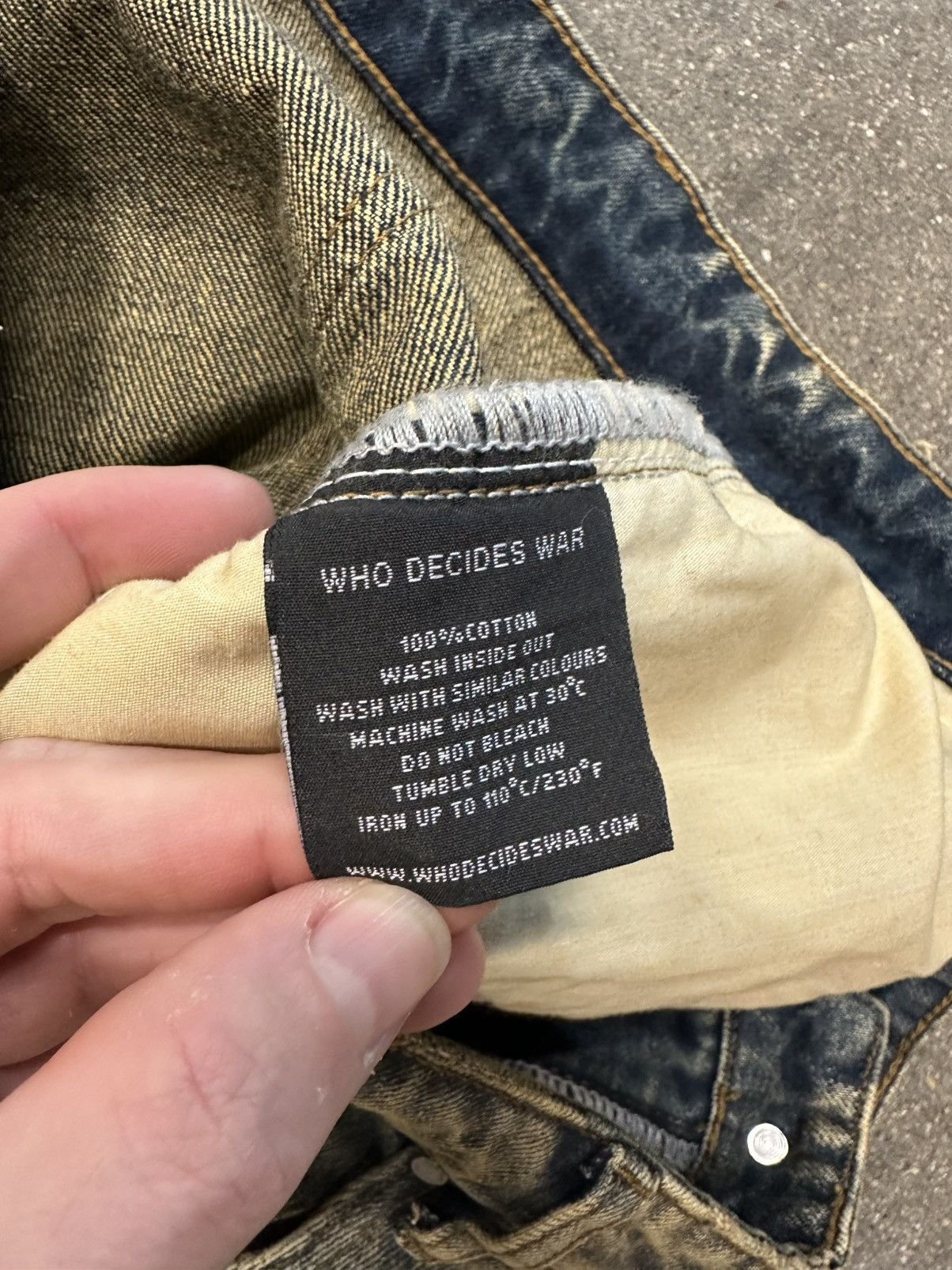 Who Decides War Who Decides War Gnarly Jeans Navy Size US 36 / EU 52 - 5 Thumbnail