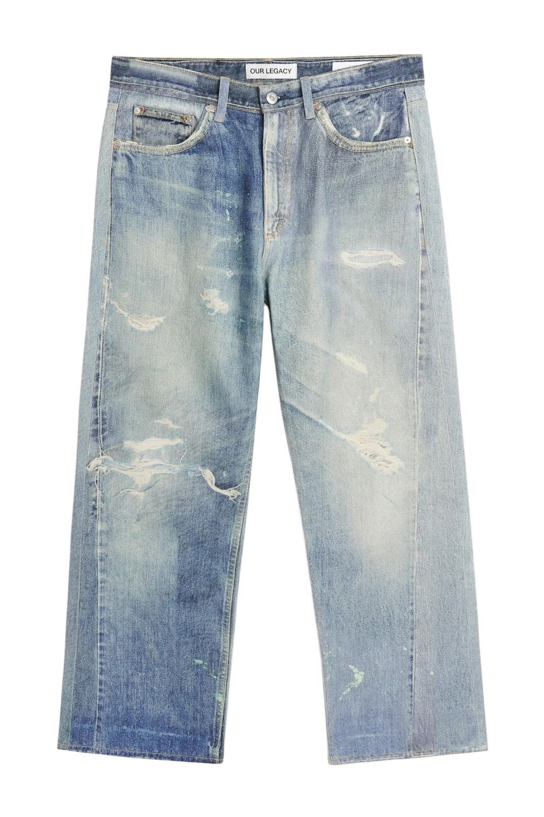 Our Legacy Our legacy third cut Digital Chalk Flower jeans