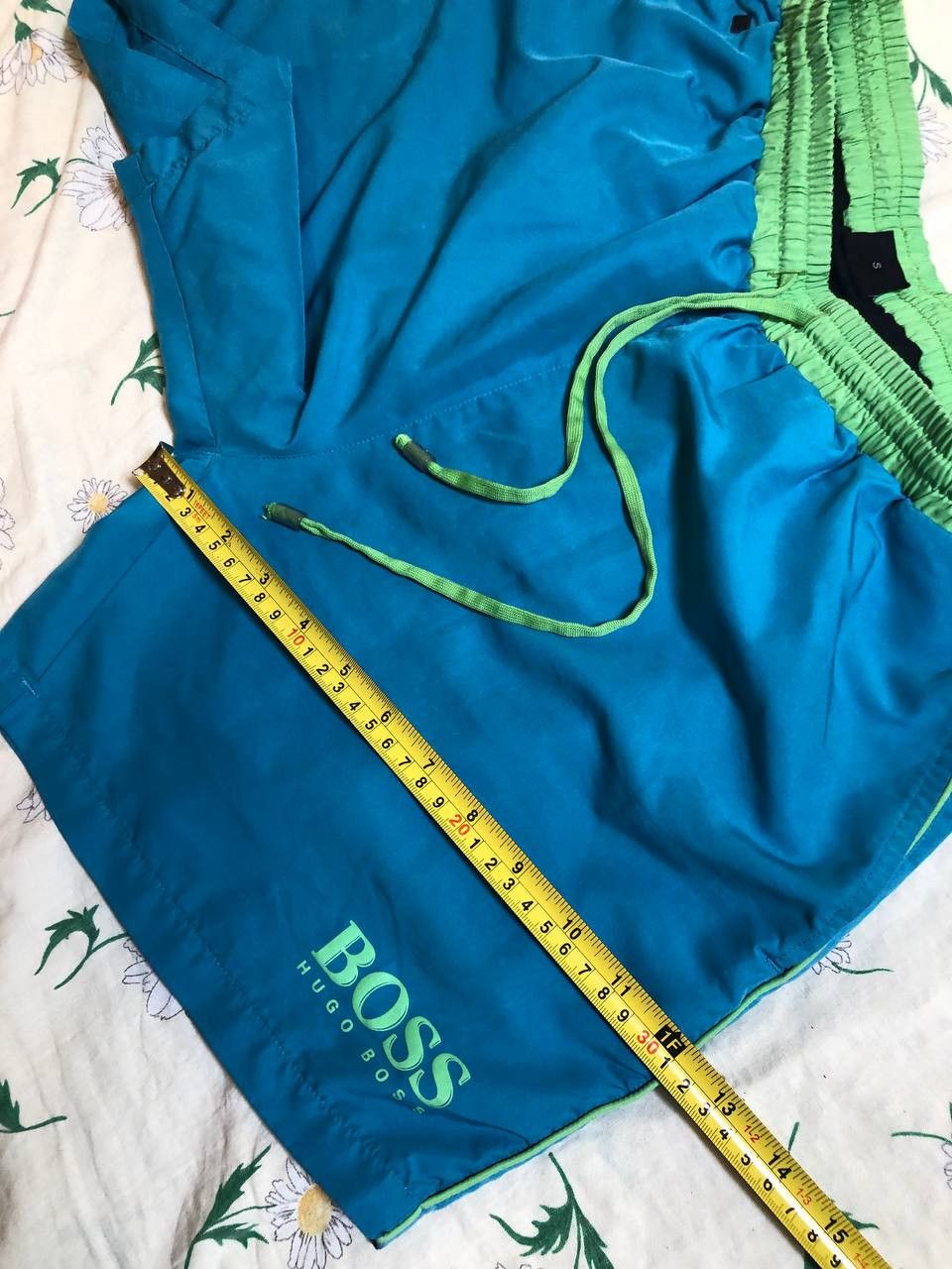 Hugo Boss Men HUGO BOSS Shorts Swimming Beach Summer Blue S Size US 30 / EU 46 - 2 Thumbnail